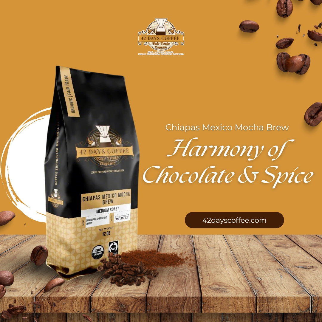 Chiapas Mexico Mocha Brew Medium Roast Gourmet Coffee
