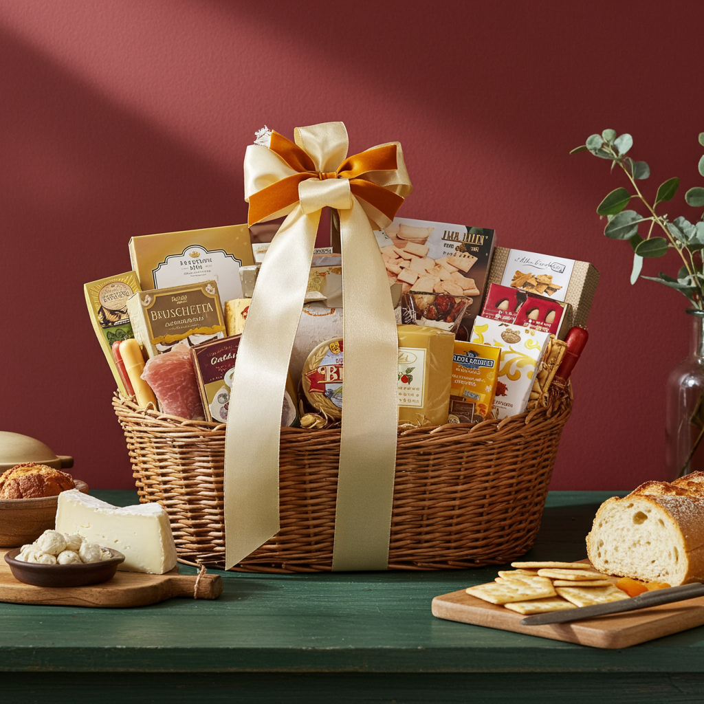 Corporate VIP Gift Basket With Luxe Sweets And Savory Treats - KEZARIAN
