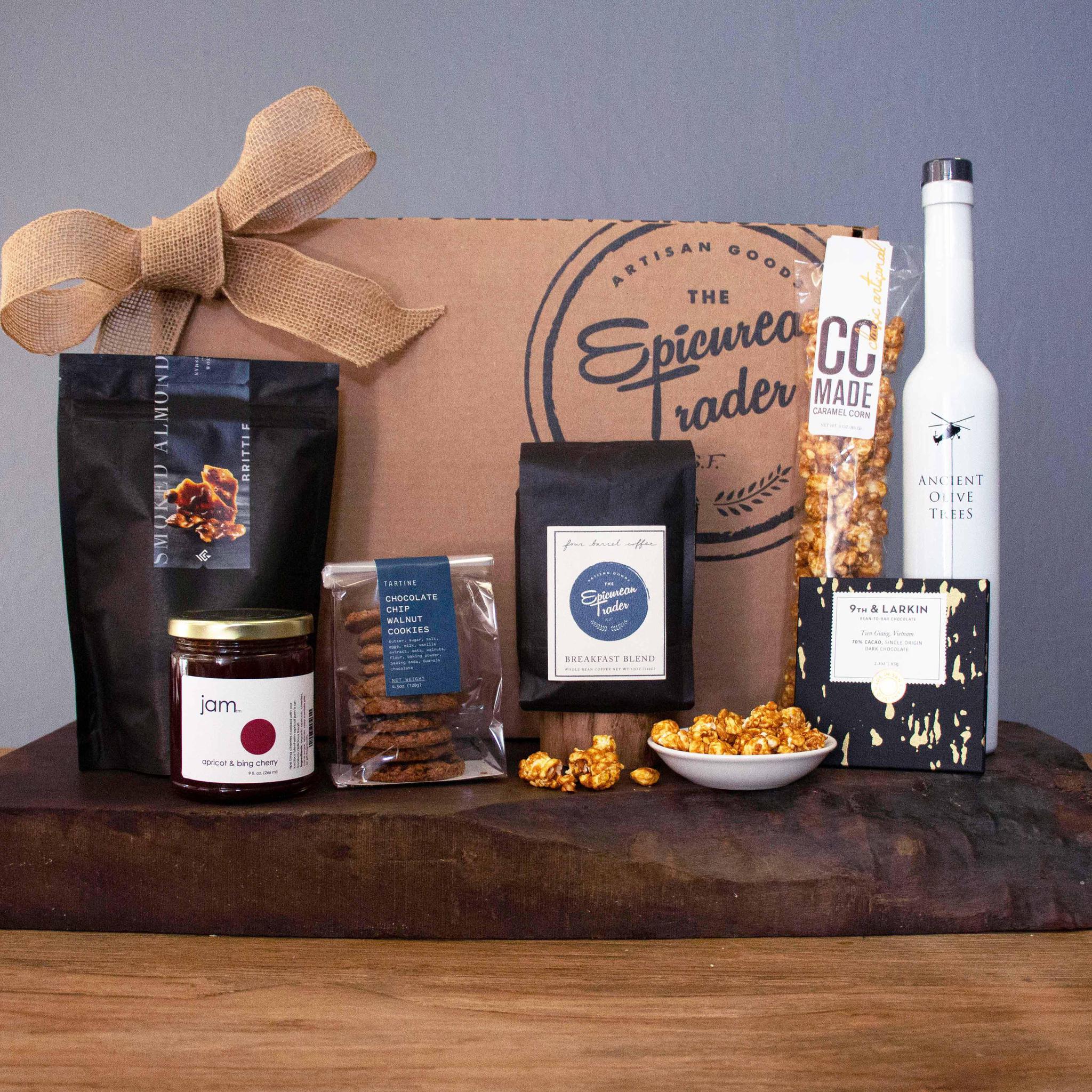 Best Of SF Gift Basket San Francisco Artisan Gift Box Local Gourmet Gifts by The Epicurean Trader